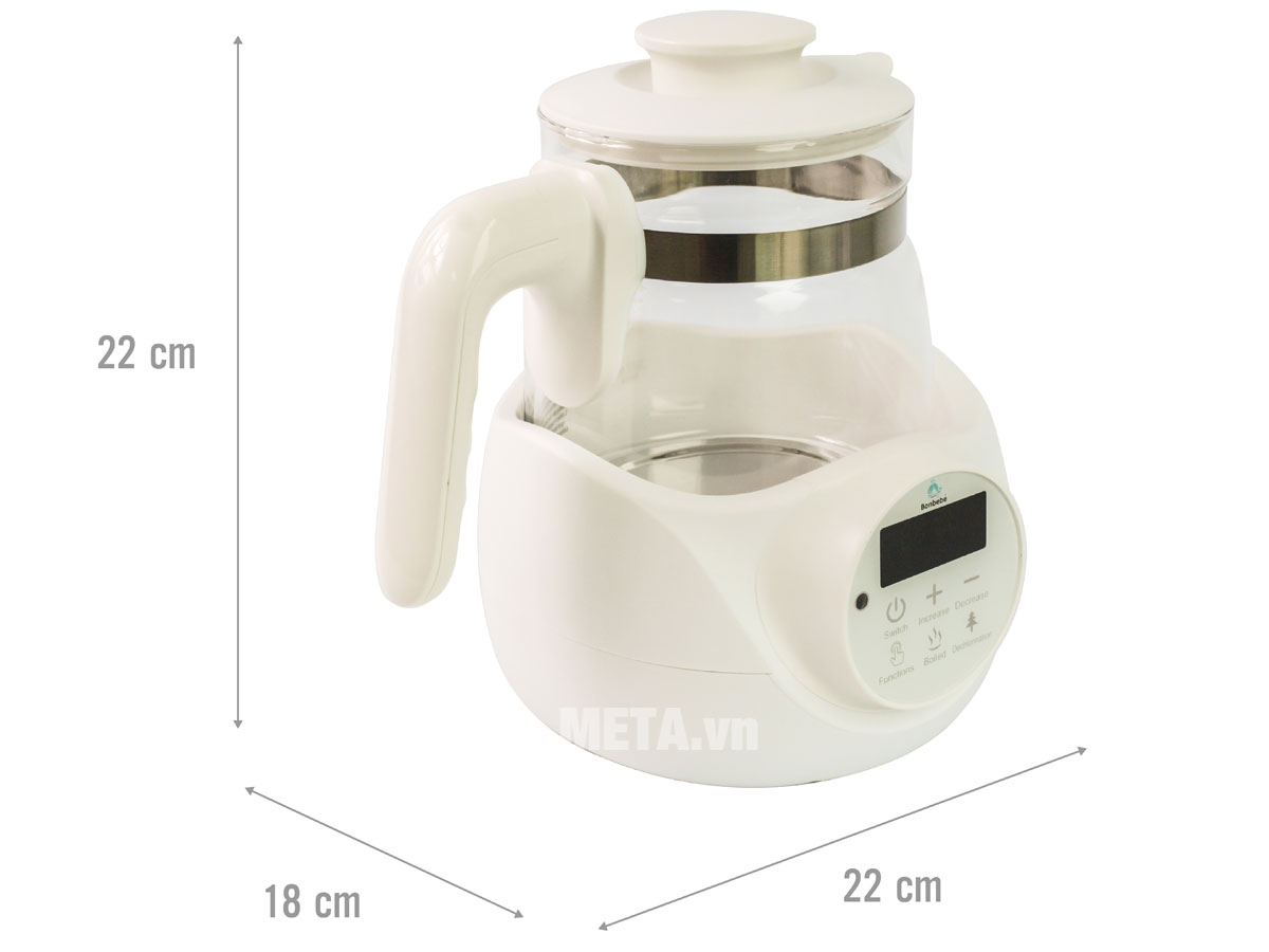 Bình đun nước pha sữa thông minh có điều khiển Bonbébé BB-06
