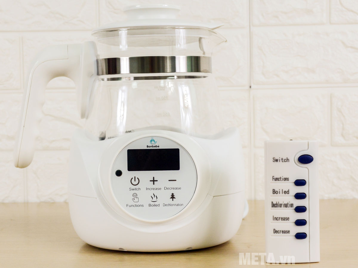 Bình đun nước pha sữa thông minh có điều khiển Bonbébé BB-06