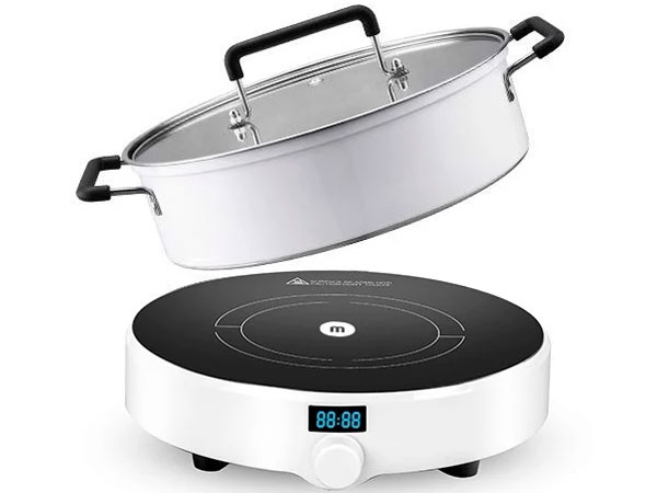 Bếp điện từ đơn Mishio MK218 1500W (Tặng nồi lẩu)