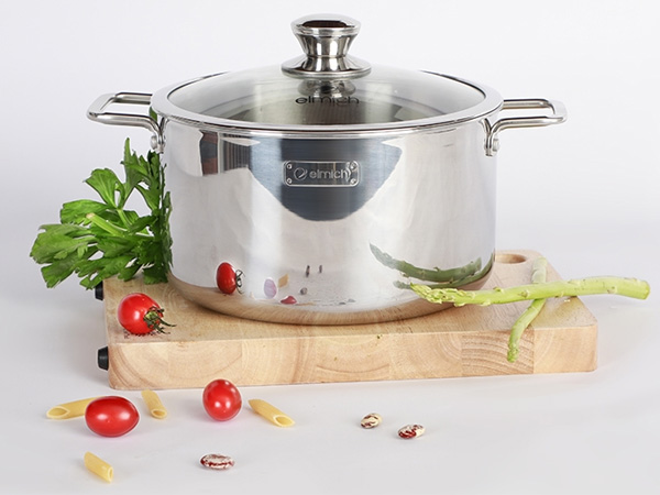 Nồi Inox 3 lớp đáy liền Elmich Trimax Classic 2405OL size 16cm