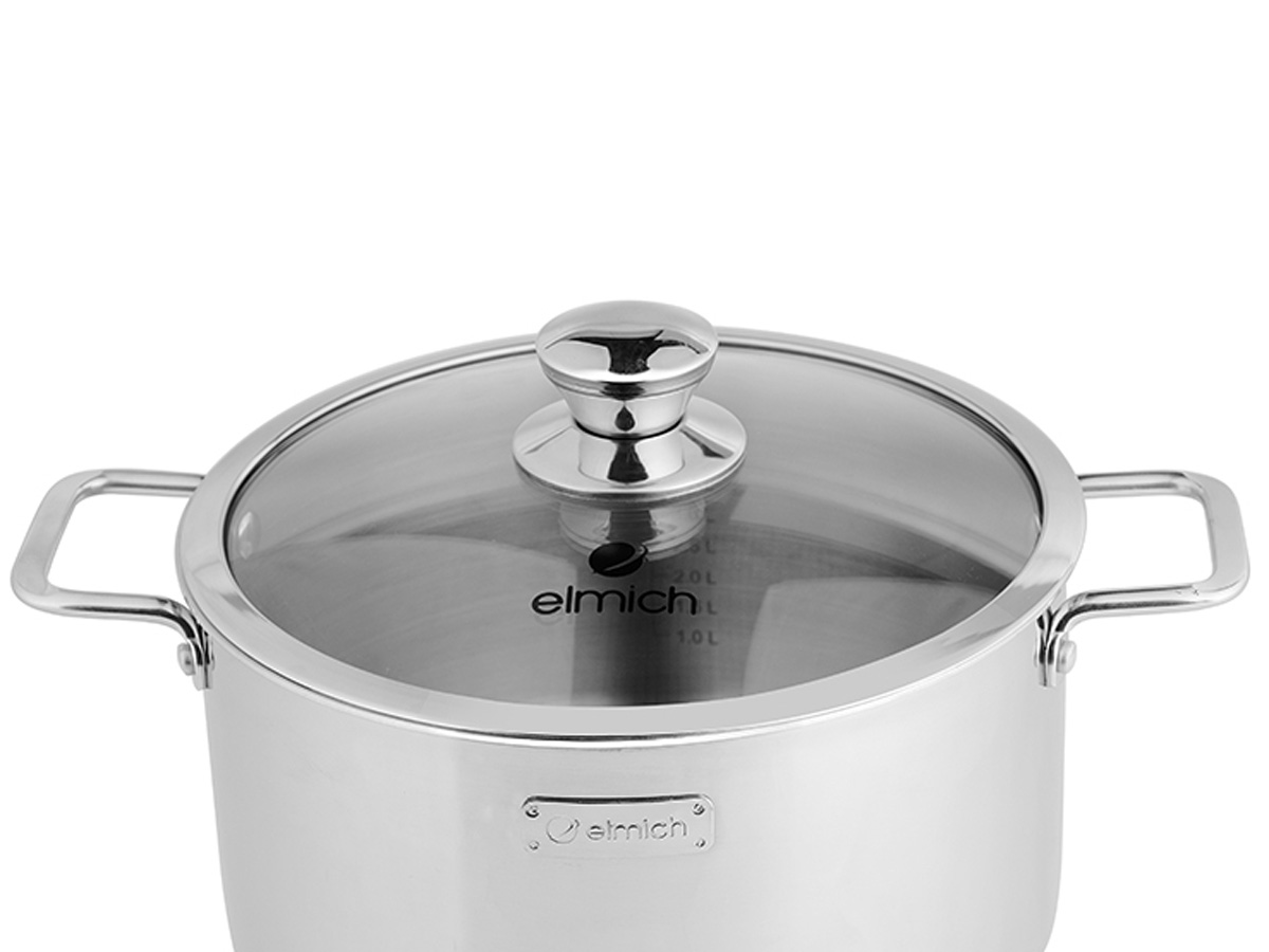 Nồi Inox 3 lớp đáy liền Elmich Trimax classic 2408OL size 24cm