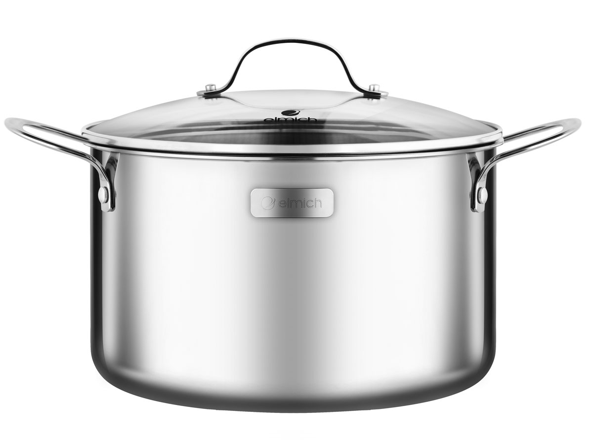 Bộ nồi inox 3 lớp đáy liền Elmich 2103OL