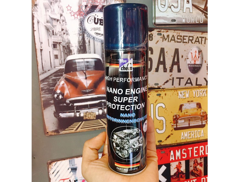 Dung dịch nano bảo vệ động cơ Bluechem engine super protection 250ml