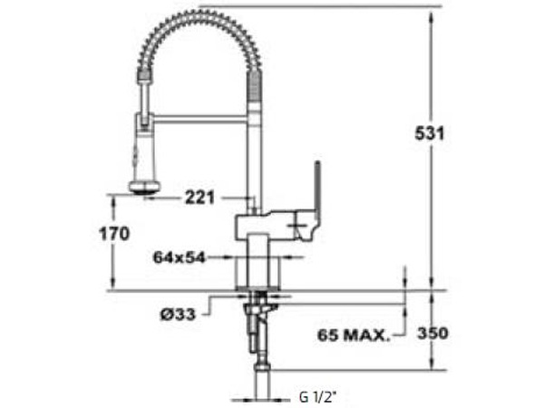 Vòi rửa bát Teka Kobe Pro