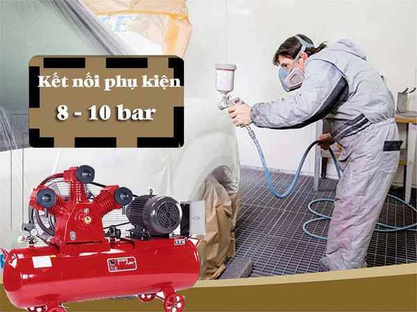 Máy nén khí dây đai Pony DK55-W200NK (5.5HP-180L)