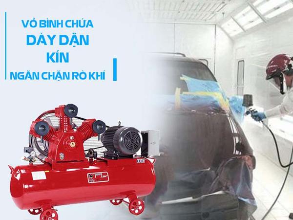 Máy nén khí dây đai Pony DK55-W200NK (5.5HP-180L)