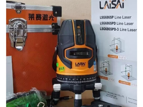 Máy cân bằng laser tia xanh Laisai LSG686SPD