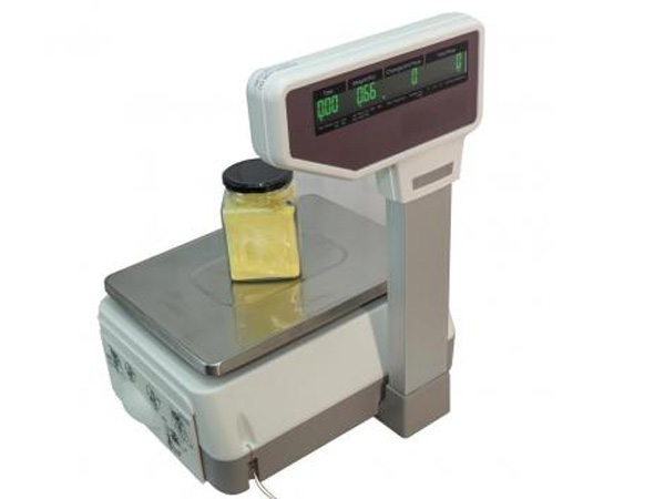 Cân điện tử in tem và in bill tính tiền Teki SA2