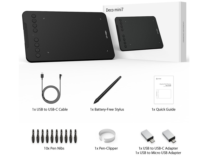 Bảng vẽ điện tử XP-Pen Deco Mini 7