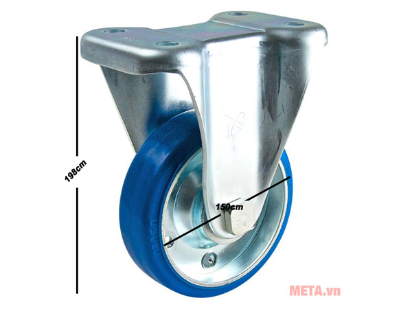 Bánh xe đẩy PU cố định Nansin SKM-150 VU (300kg)