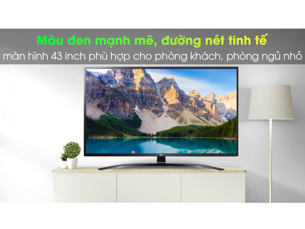 Smart tivi LG 4K 43 inch 43UN7400PTA mới 2020