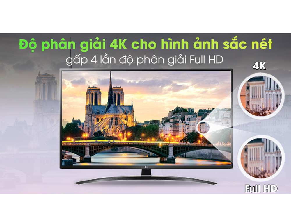 Smart tivi LG 4K 43 inch 43UN7400PTA mới 2020