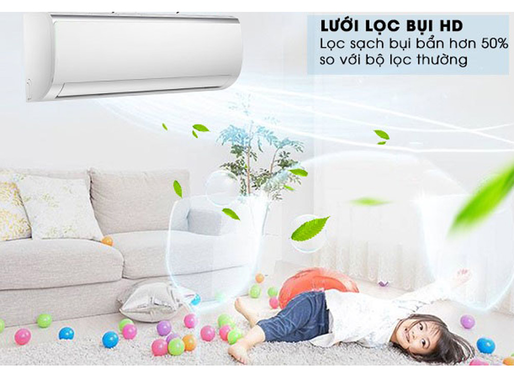 Máy lạnh Midea Inverter 1 HP MSFR-10CRDN8