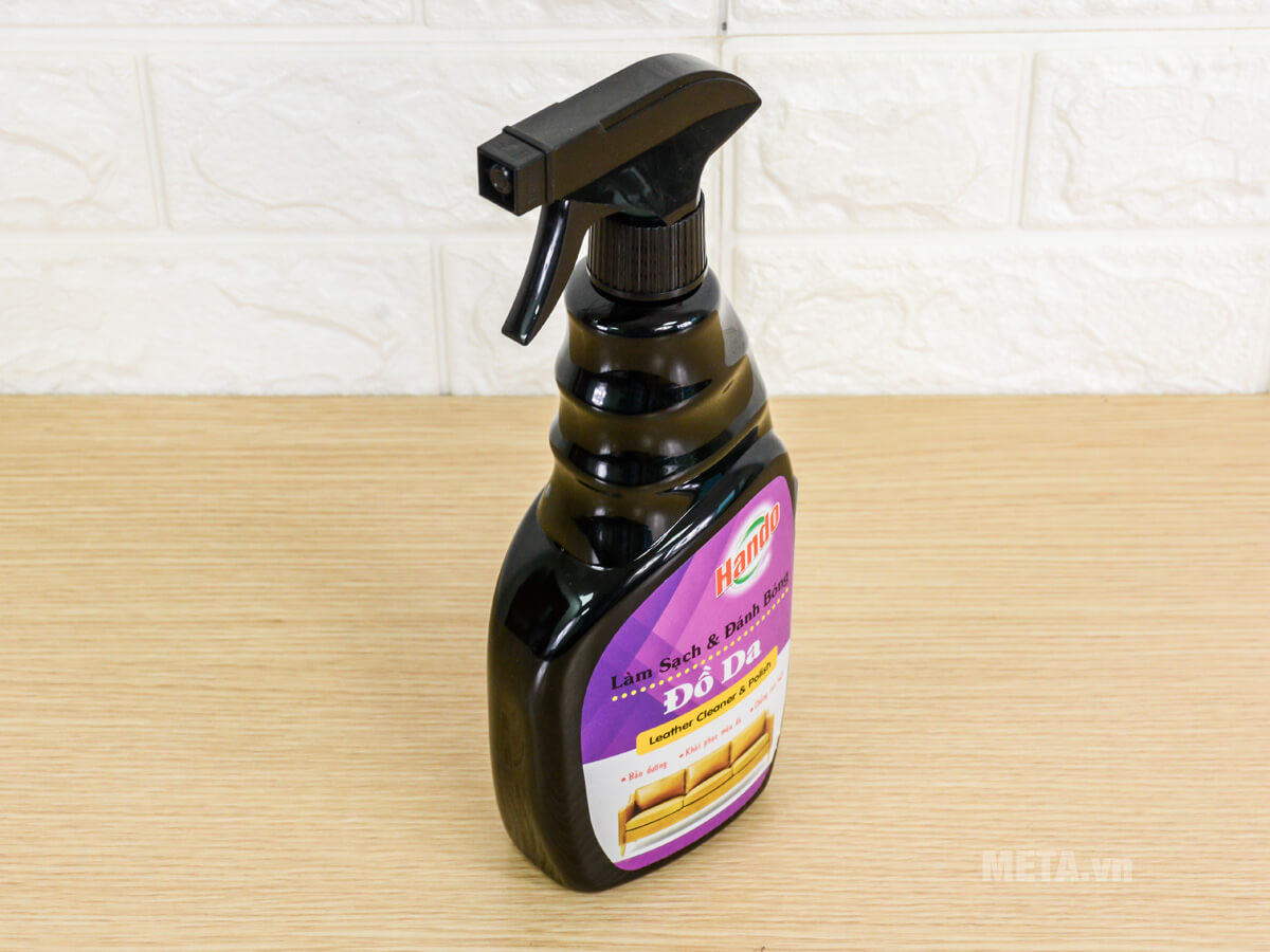 Xịt làm sạch và đánh bóng đồ da Hando