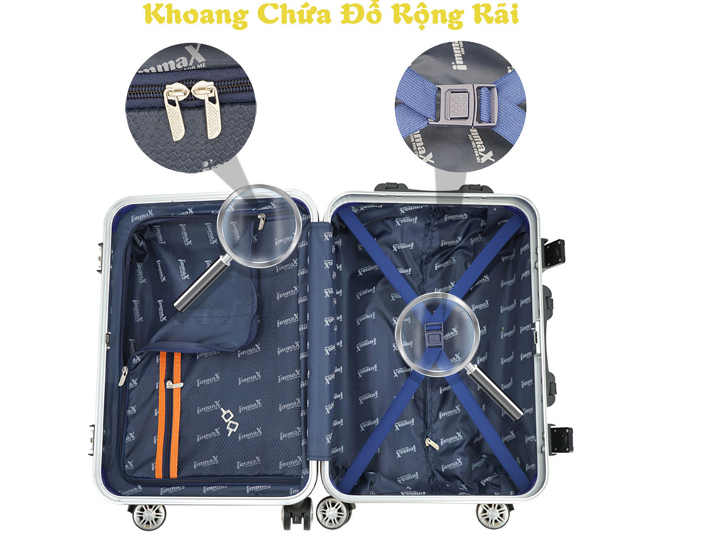 Vali khung nhôm Immax A18 (24 inch)