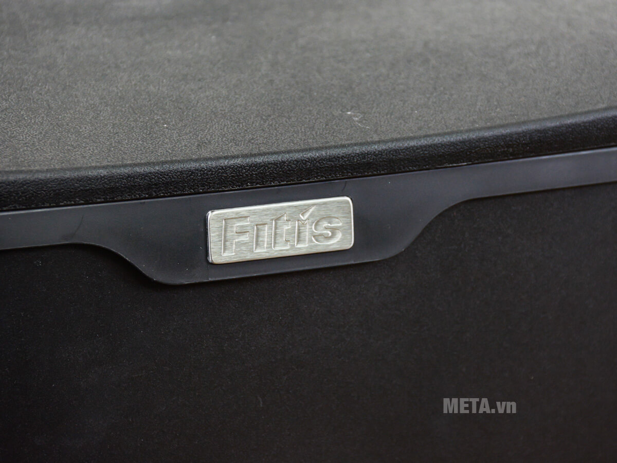 Thùng rác inox đạp vuông lớn Fitis Mega SPL2-903 - 40 lít