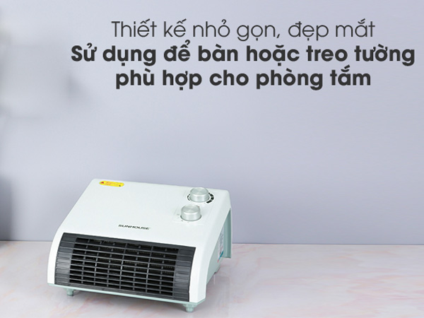 Quạt sưởi phòng tắm Sunhouse SHD3816W