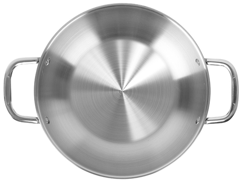 Chảo xào inox cao cấp 3 lớp đáy liền Elmich Trimax EL-3797