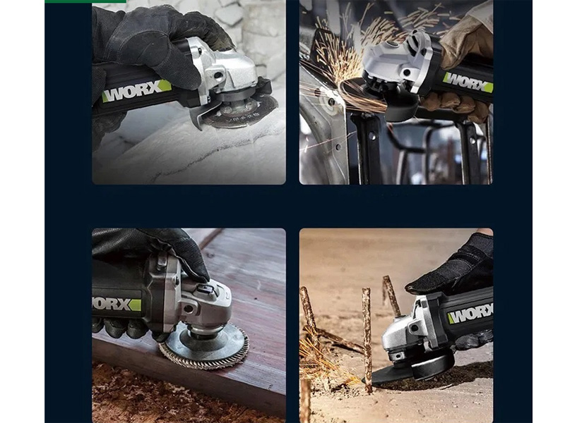 Máy mài góc 1100W 100mm Worx Green WU816