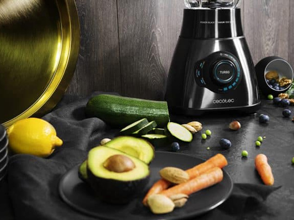 Máy xay sinh tố Cecotec Power Black Titanium 1800 Smart