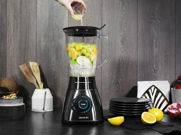 Máy xay sinh tố Cecotec Power Black Titanium 1800 Smart