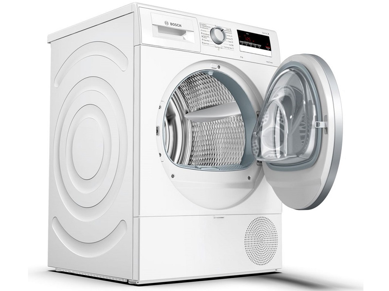 Máy sấy quần áo bơm nhiệt tụ hơi 8kg Bosch WTR85V00SG (Serie 4)