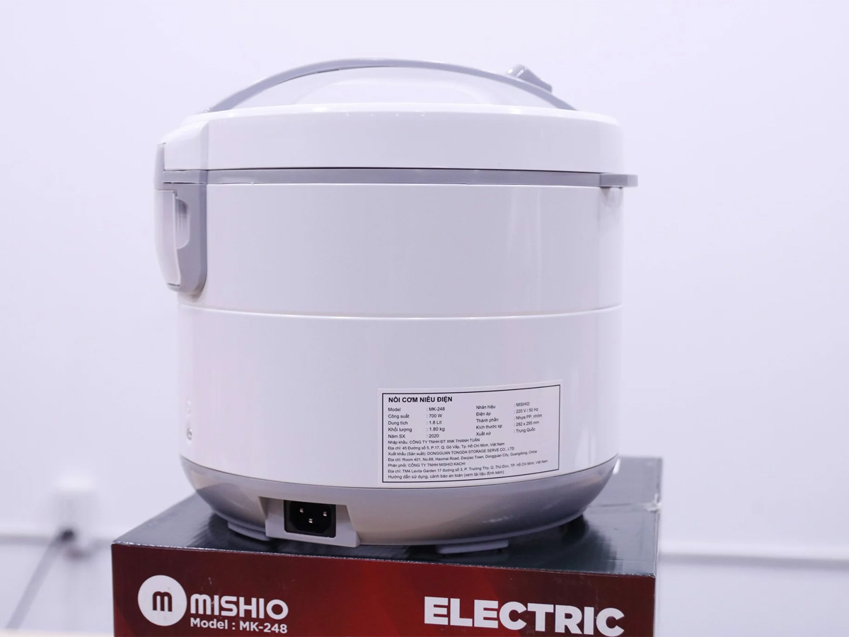 Nồi cơm niêu điện 1.8L Mishio MK248 700W