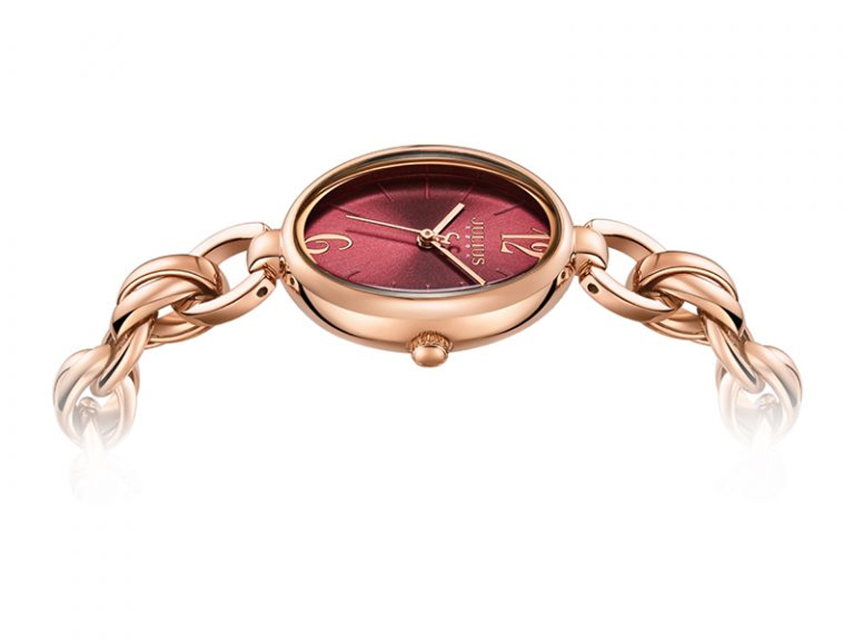 Đồng hồ nữ Julius Hàn Quốc dây thép JA-1258