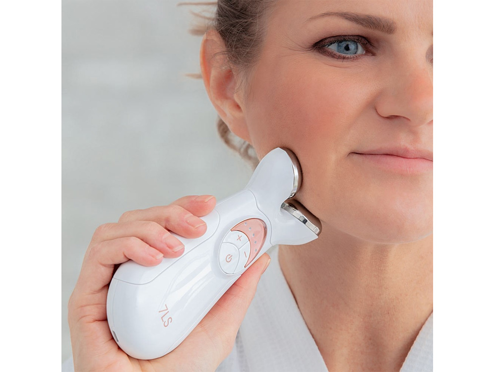 Máy nâng cơ mặt, trẻ hóa da bằng ánh sáng công nghệ Microcurrent 7LS Beauty FA7- 1400J