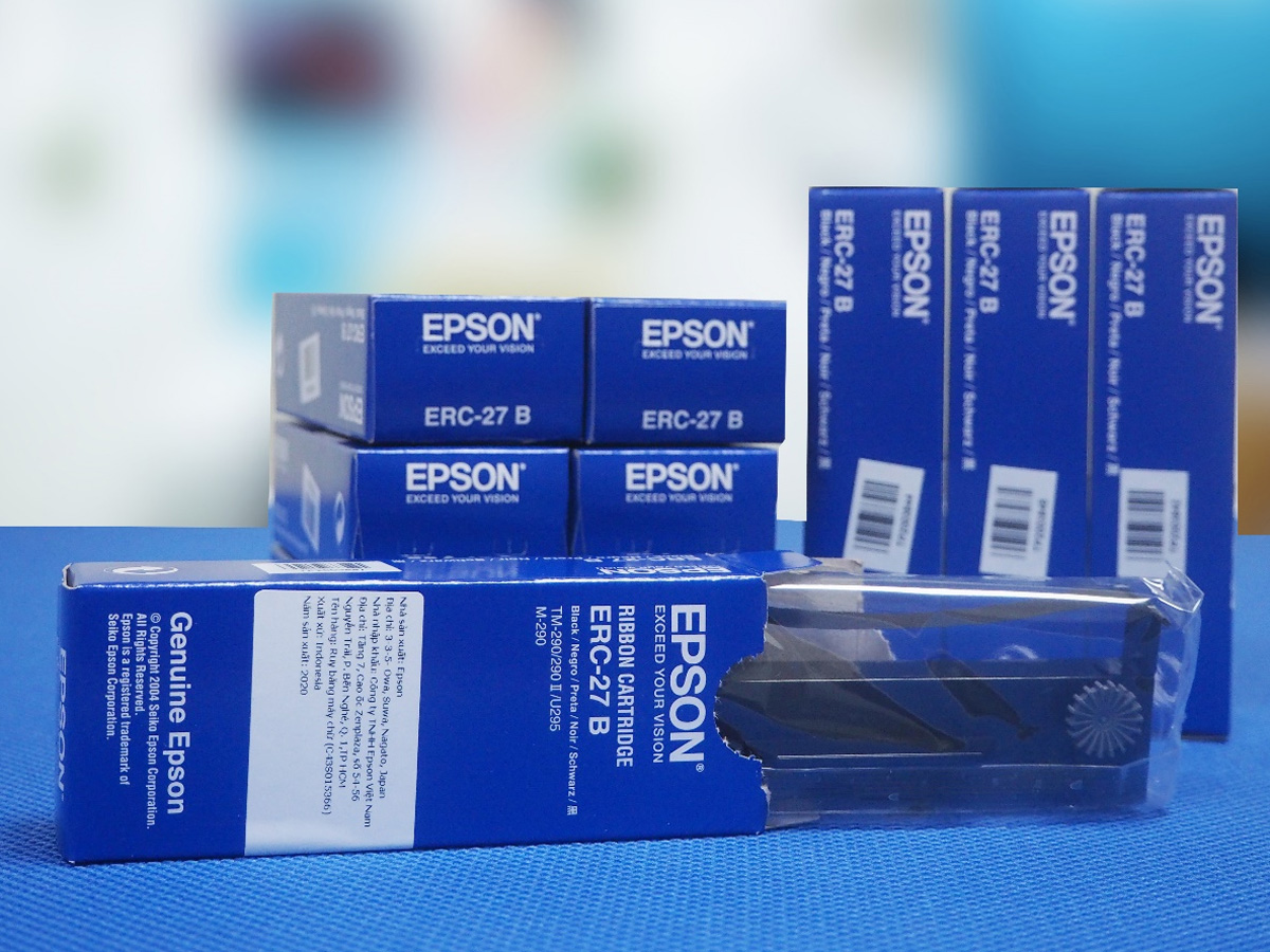 Ruy băng mực Epson ERC27B (dùng cho máy in Epson U295)