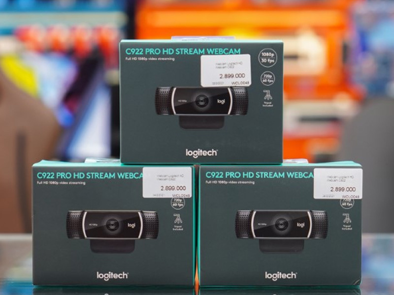 Webcam Logitech HD Webcam C922