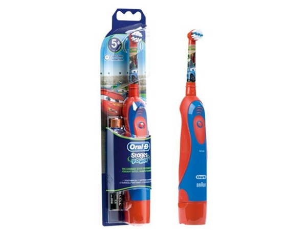 Bàn chải đánh răng cho bé Oral-B Stages Power DB4510K (Dùng pin)