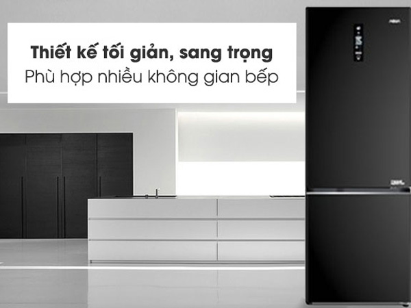 Tủ lạnh Aqua Inverter 292 lít AQR-B348MA(FB)