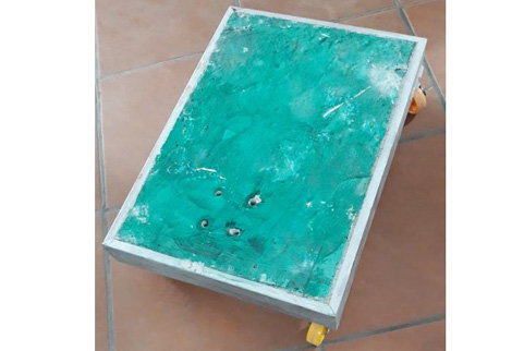 Đế ô lệch tâm vuông 2.5m