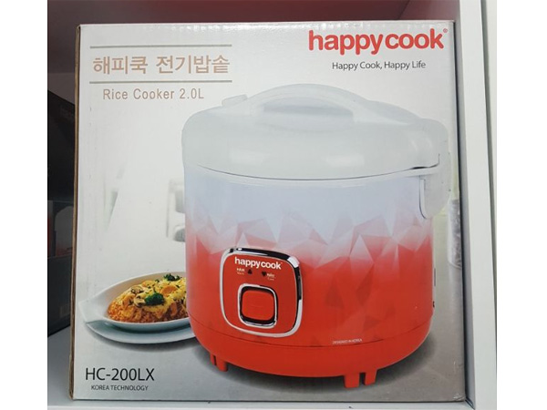 Nồi cơm điện nắp gài 2 lít Happy Cook HC-200LX