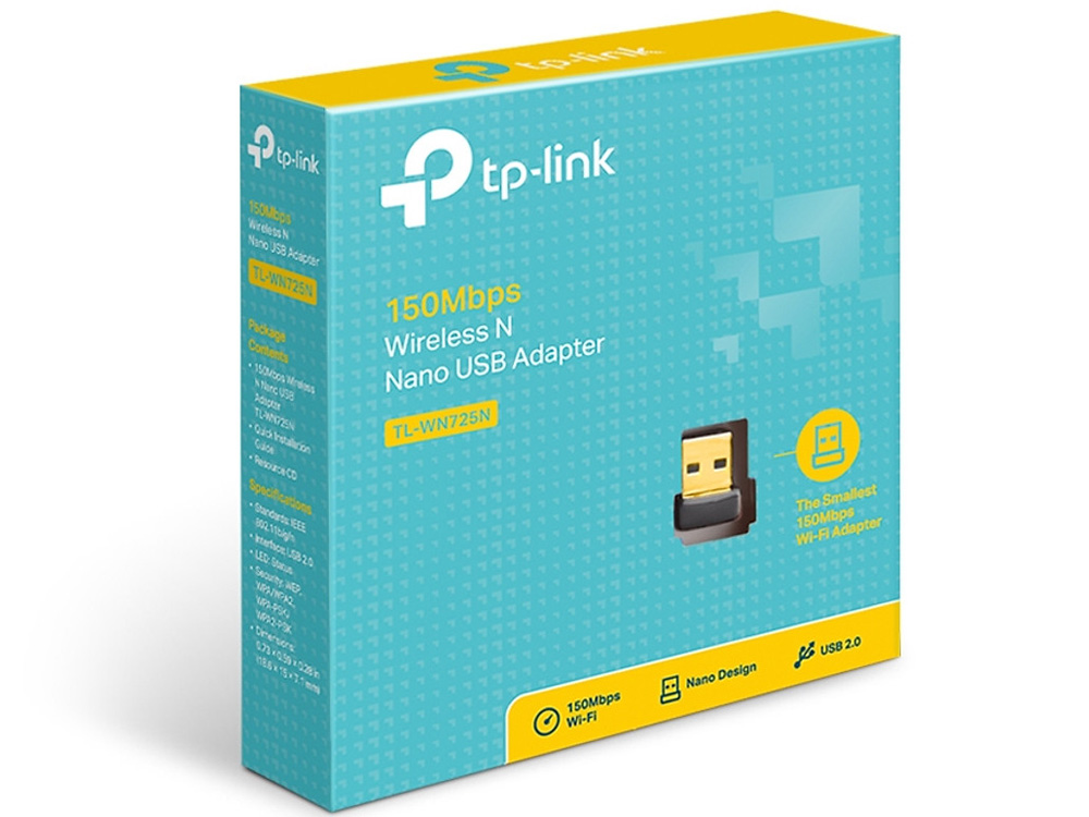 USB thu wifi tốc độ 150Mbps TP-Link TL-WN725N