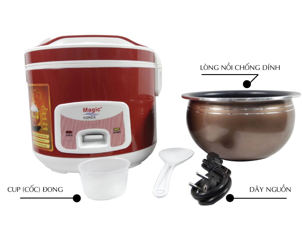 Nồi cơm điện lòng Niêu Magic A-87