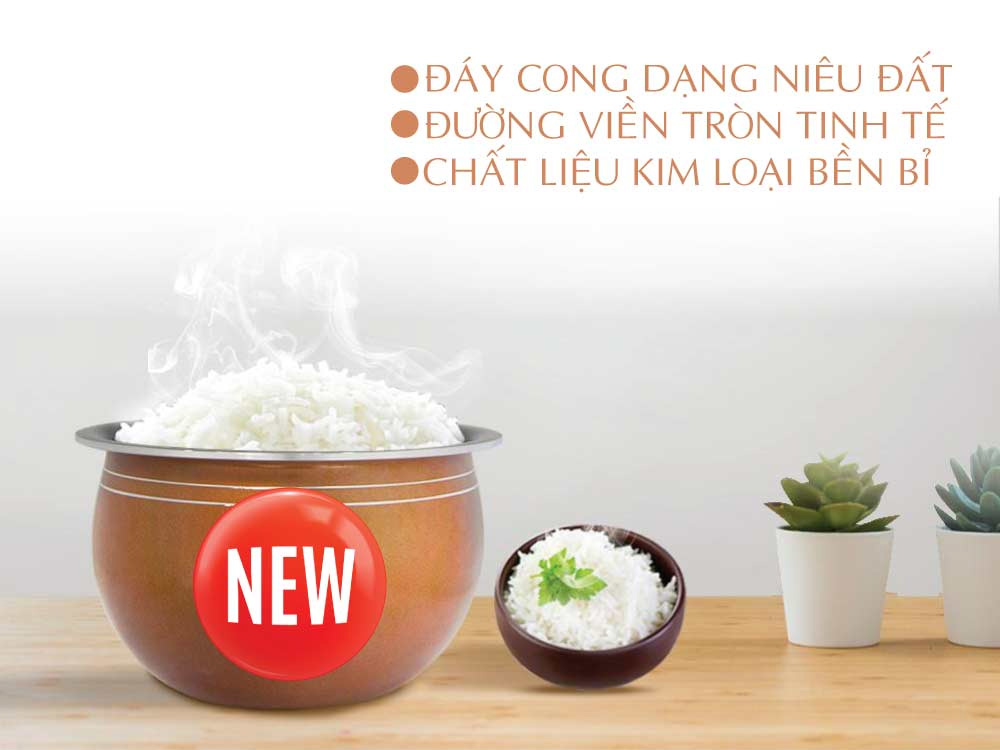 Nồi cơm điện lòng Niêu Magic A-87