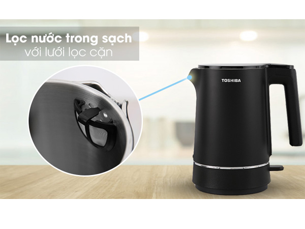 Bình đun siêu tốc Toshiba 1.5 lít KT-15DS1NV