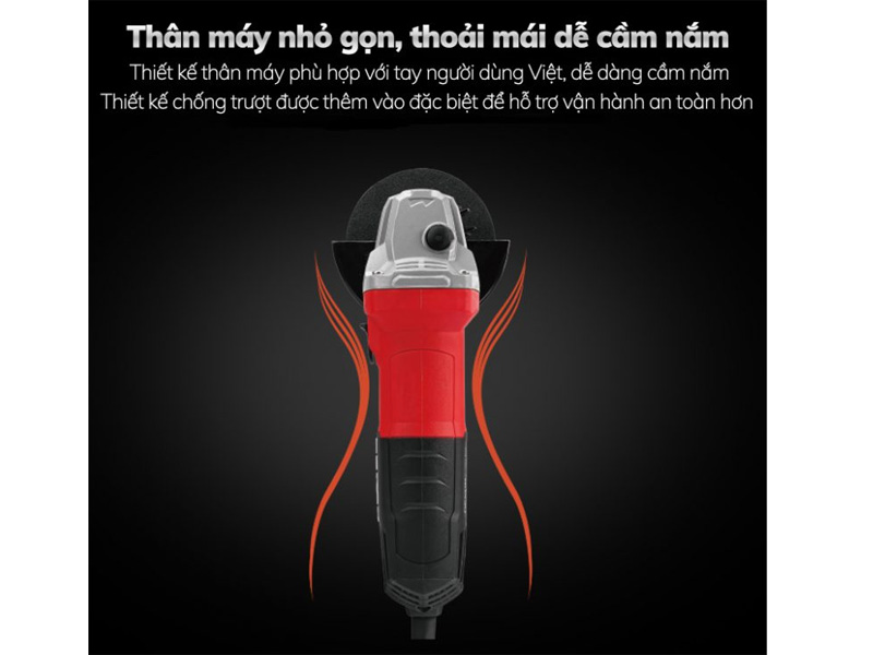 Máy mài góc 100mm Devon 2827-7-100 (Công tắc hông)