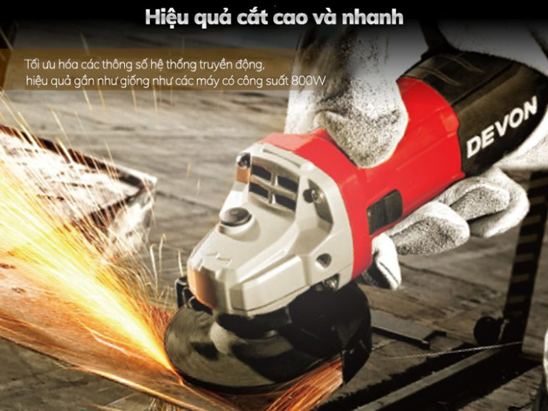 Máy mài góc 100mm Devon 2827-7-100 (Công tắc hông)