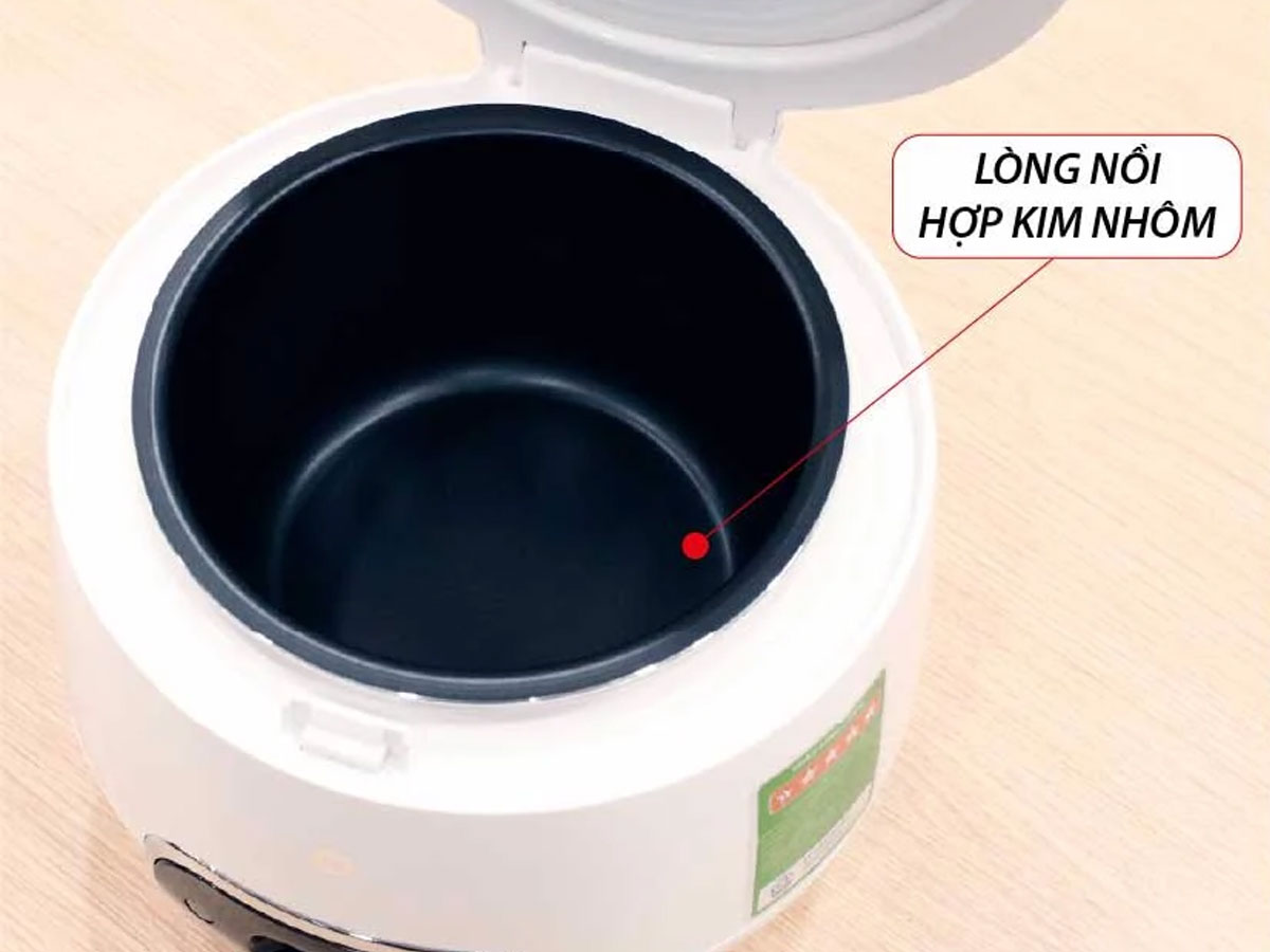 Nồi cơm điện mini cao cấp Mishio MK233 0.8L