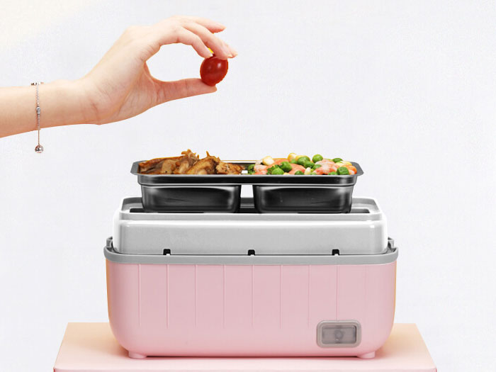 Hộp cơm cắm điện văn phòng 2 tầng Unie UV