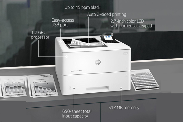 Máy in HP LaserJet Enterprise M507DN