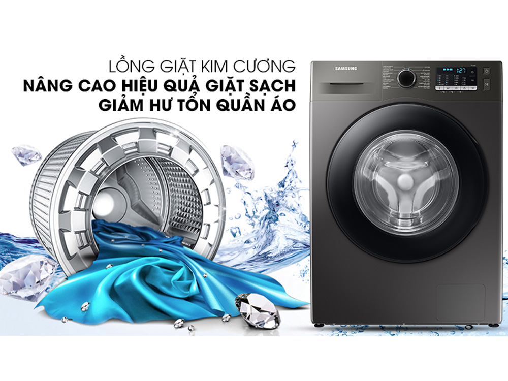 Máy giặt lồng ngang Samsung Inverter 9.5kg WW95TA046AX/SV