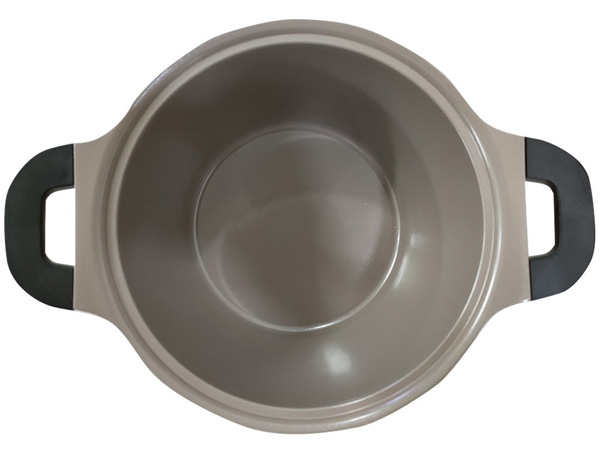 Nồi Yoori chống dính, tráng sứ, đáy từ, tay cầm bằng Bakelite - Nhập khẩu Hàn Quốc