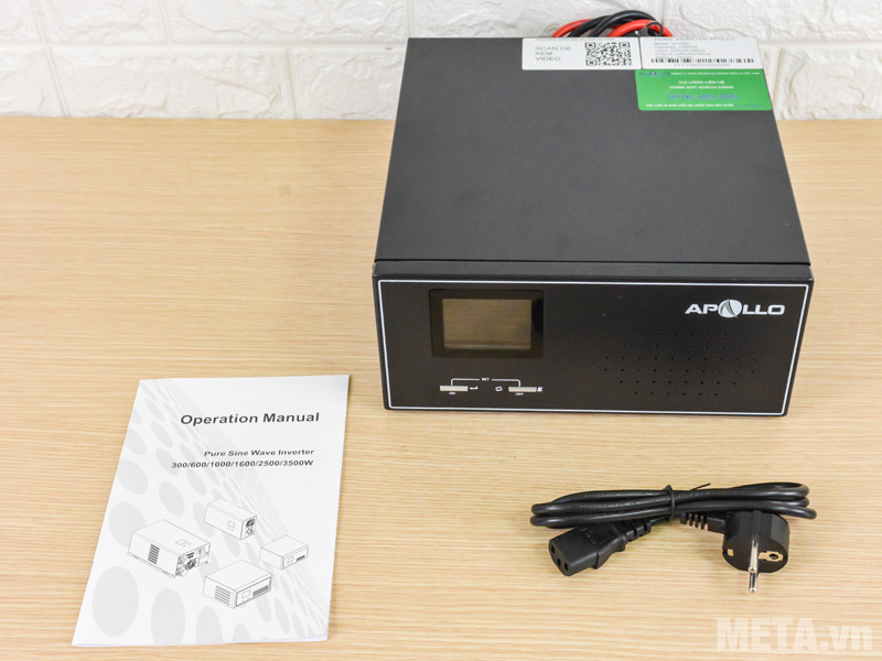 Máy kích điện sin chuẩn Apollo HI1000 (KC1000 - 1000VA/600W)