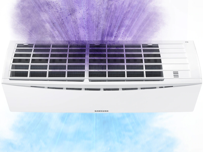 Điều hòa 1 chiều 18.000BTU inverter Samsung AR18TYHQASINSV (gas R32)