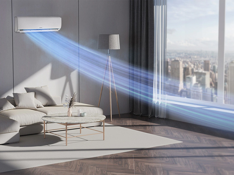 Điều hòa 1 chiều 18.000BTU inverter Samsung AR18TYHQASINSV (gas R32)