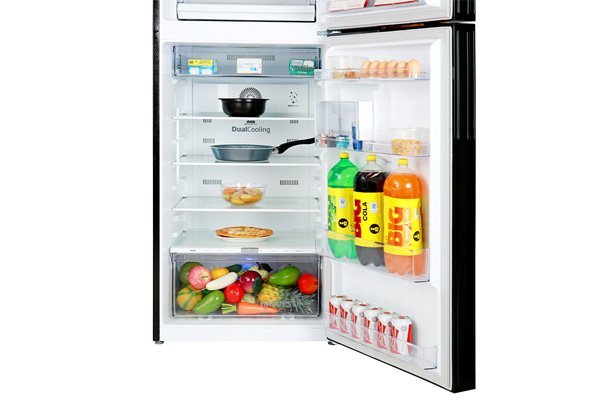 Tủ lạnh 2 cánh Beko Inverter 375 lít RDNT401E50VZGB (màu đen)